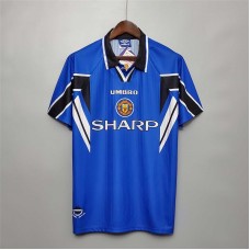 Manchester United 96/98 Away Blue Soccer Jersey